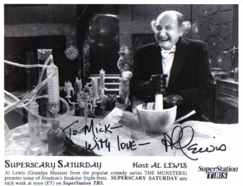 Al Lewis signed photo